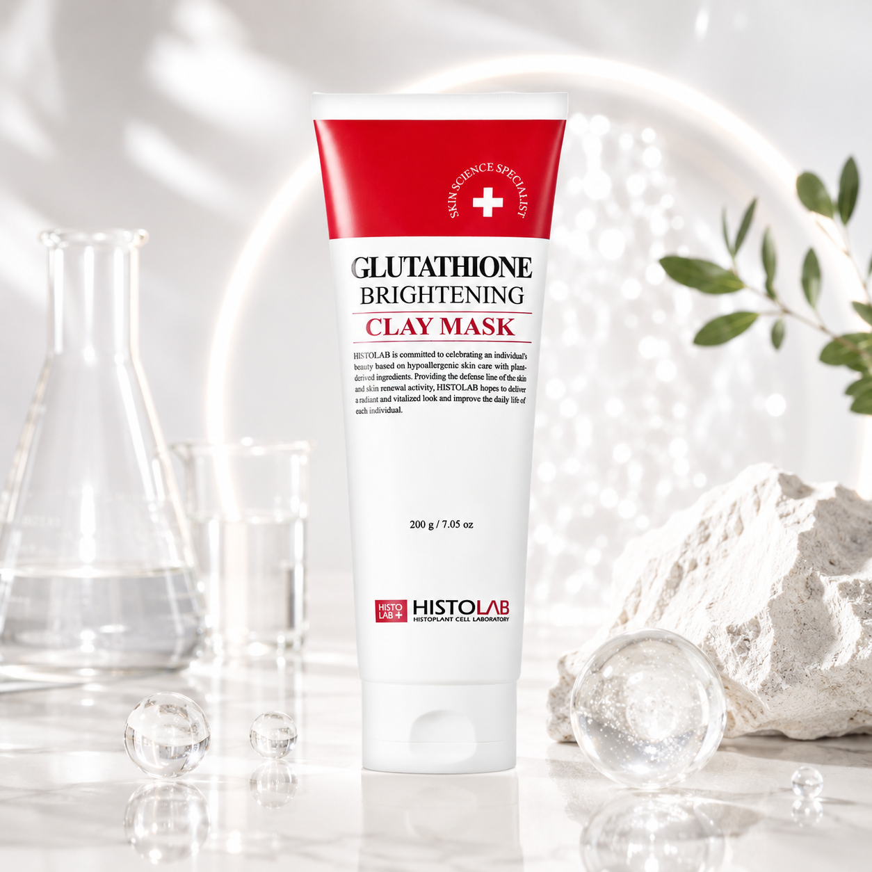 Glutathione Brightening Clay Mask