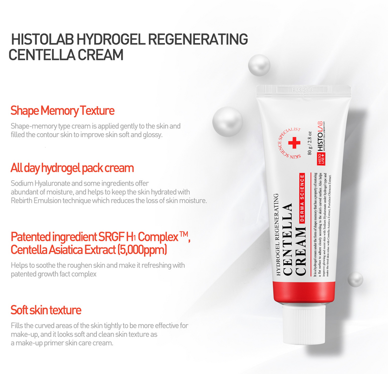 HYDROGEL REGENERATING  CENTELLA CREAM (Sleeping Pack) - HistoLab Canada