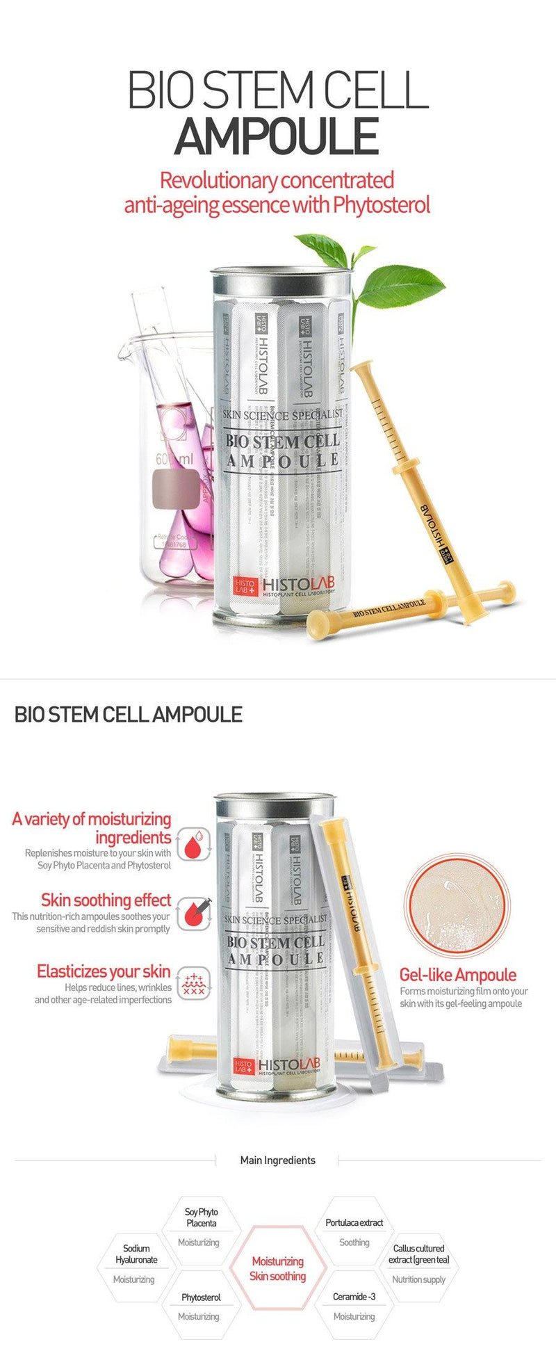 Bio Stem Cell Ampoule - HistoLab Canada